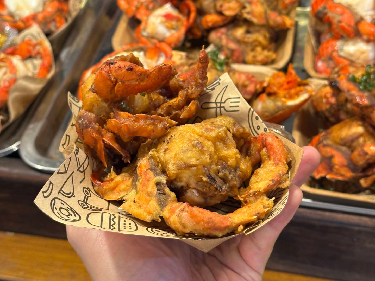 Fried Crabs