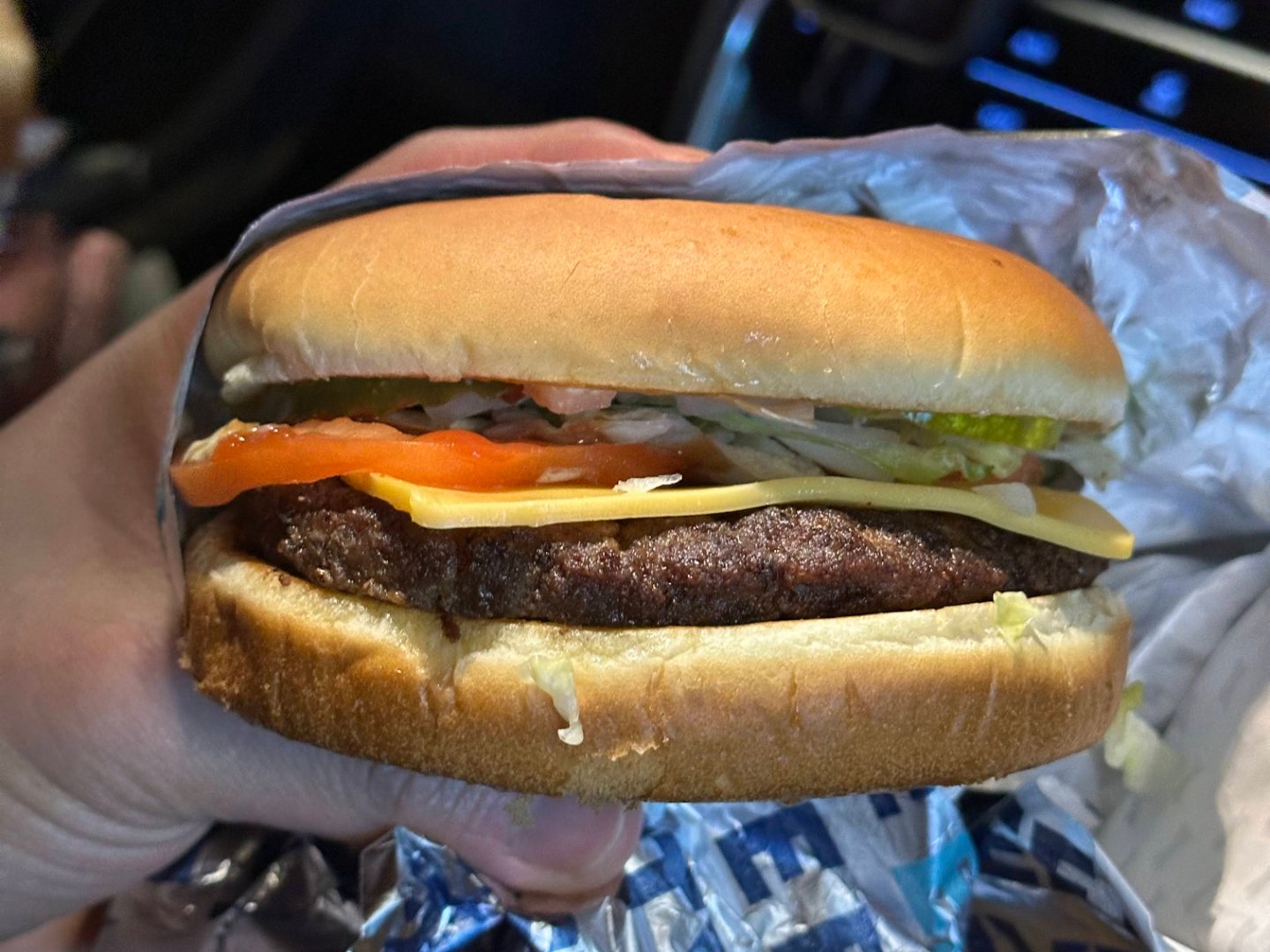 Sonic Drive-In Cheeseburger